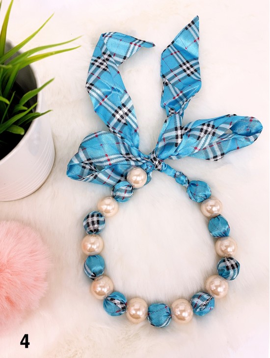 Multi-Function Pearl Hair Band/ Belt/ Necklace (5 Pcs)